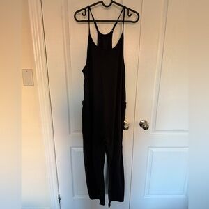Aritzia Black Sleeveless Jumpsuit